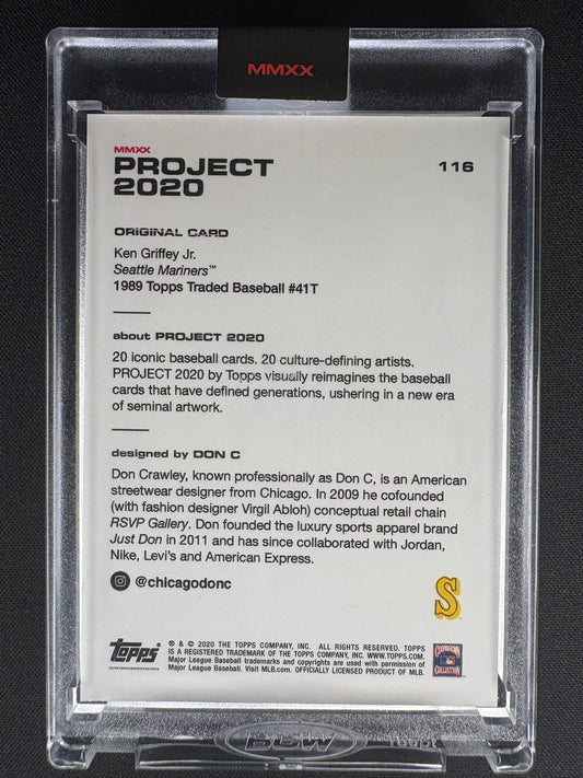PROJECT 2020 - KEN GRIFFEY JR. #116 - DON C DESIGN