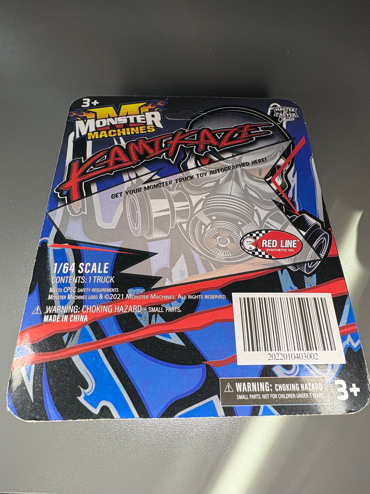 MONSTER MACHINES KAMIKAZE 1:64 SCALE