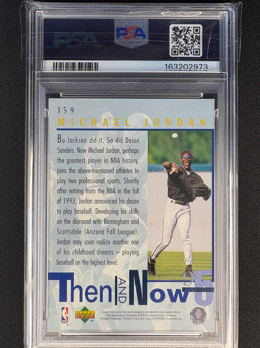 1994 UPPER DECK MICHAEL JORDAN #359 MINT PSA 9