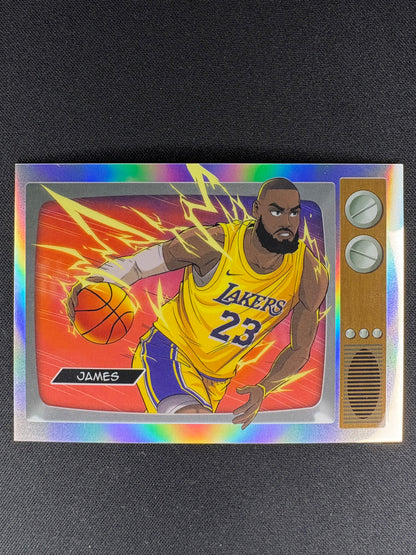 2025 BOWMAN CHROME LEBRON JAMES ANIME SSP CASE HIT #NBA-A15