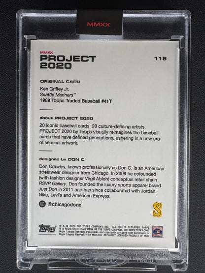 PROJECT 2020 - KEN GRIFFEY JR. #116 - DON C DESIGN
