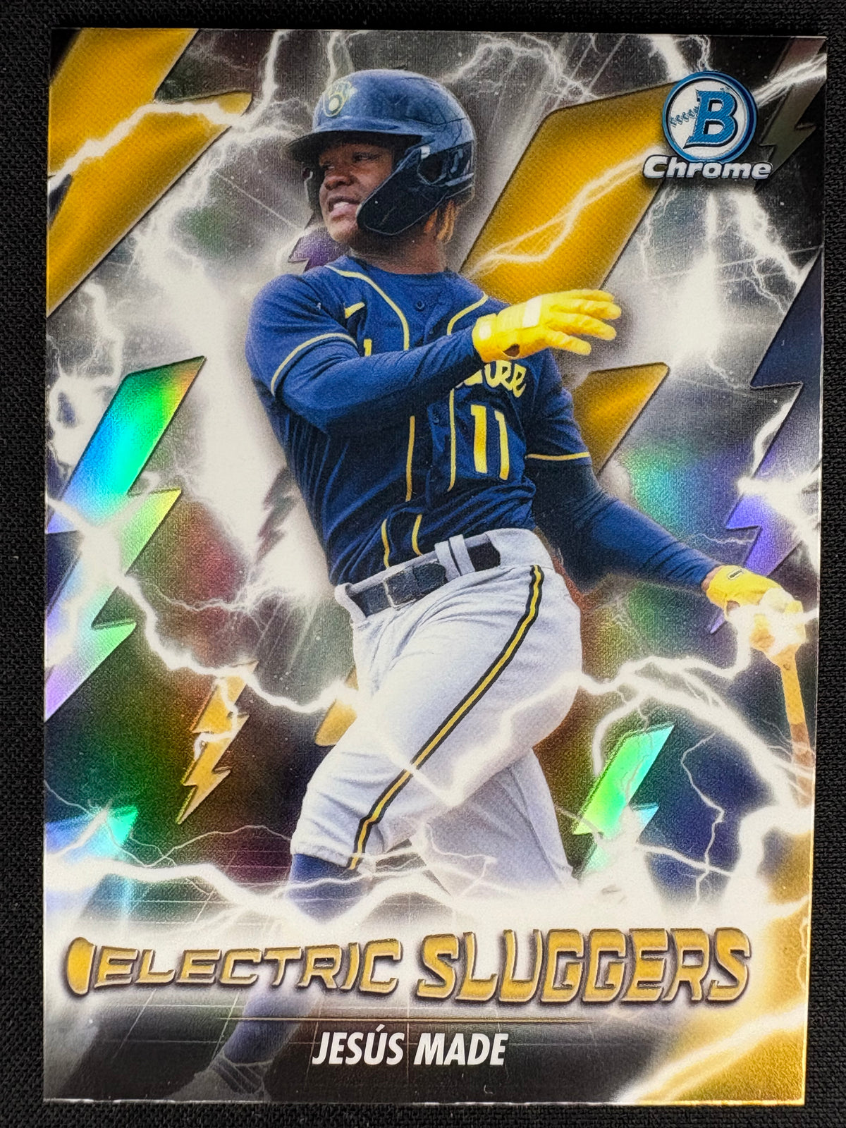 2026 - JESUS MADE - ELECTRIC SLUGGERS - BOWMAN CHROME #ES-20
