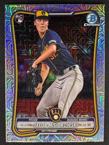 2026 - JACOB MISIOROWSKI - ROOKIE - MOJO REFRACTOR #35 BOWMAN CHROME