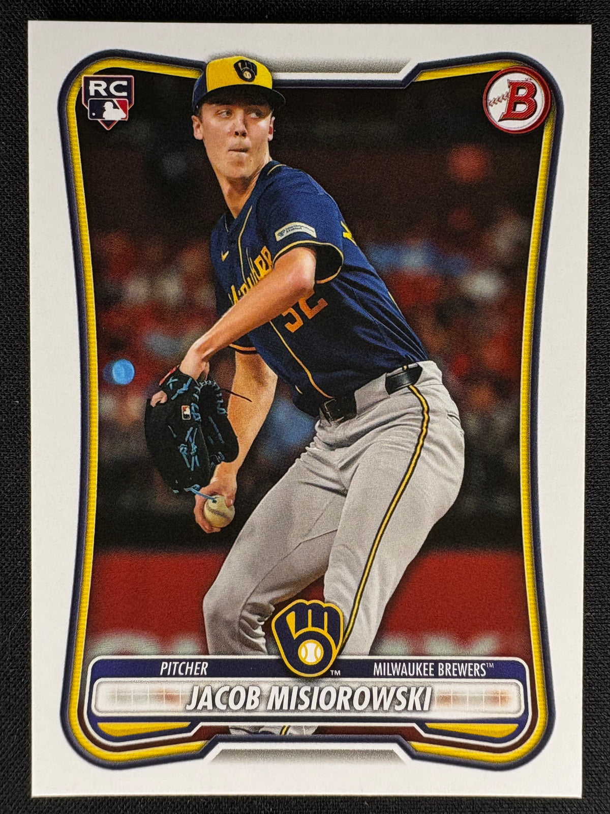 2026 - JACOB MISIOROWSKI - ROOKIE - BOWMAN #35