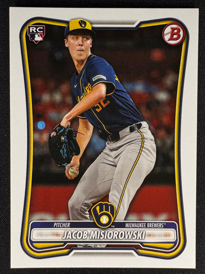 2026 - JACOB MISIOROWSKI - ROOKIE - BOWMAN #35