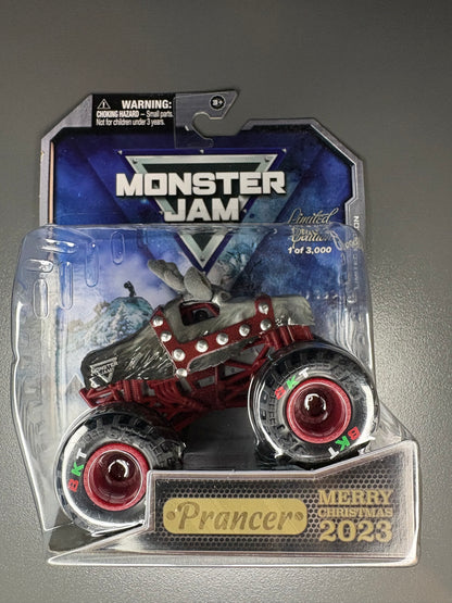 MONSTER JAM 2023 PRANCER REINDEER LIMITED EDITION 1 OF 3000