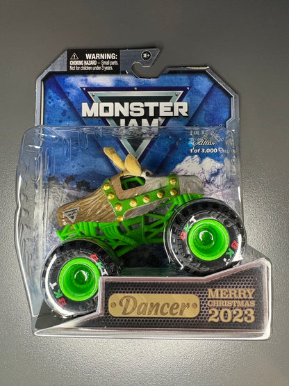 MONSTER JAM 2023 DANCER REINDEER LIMITED EDITION 1 OF 3000