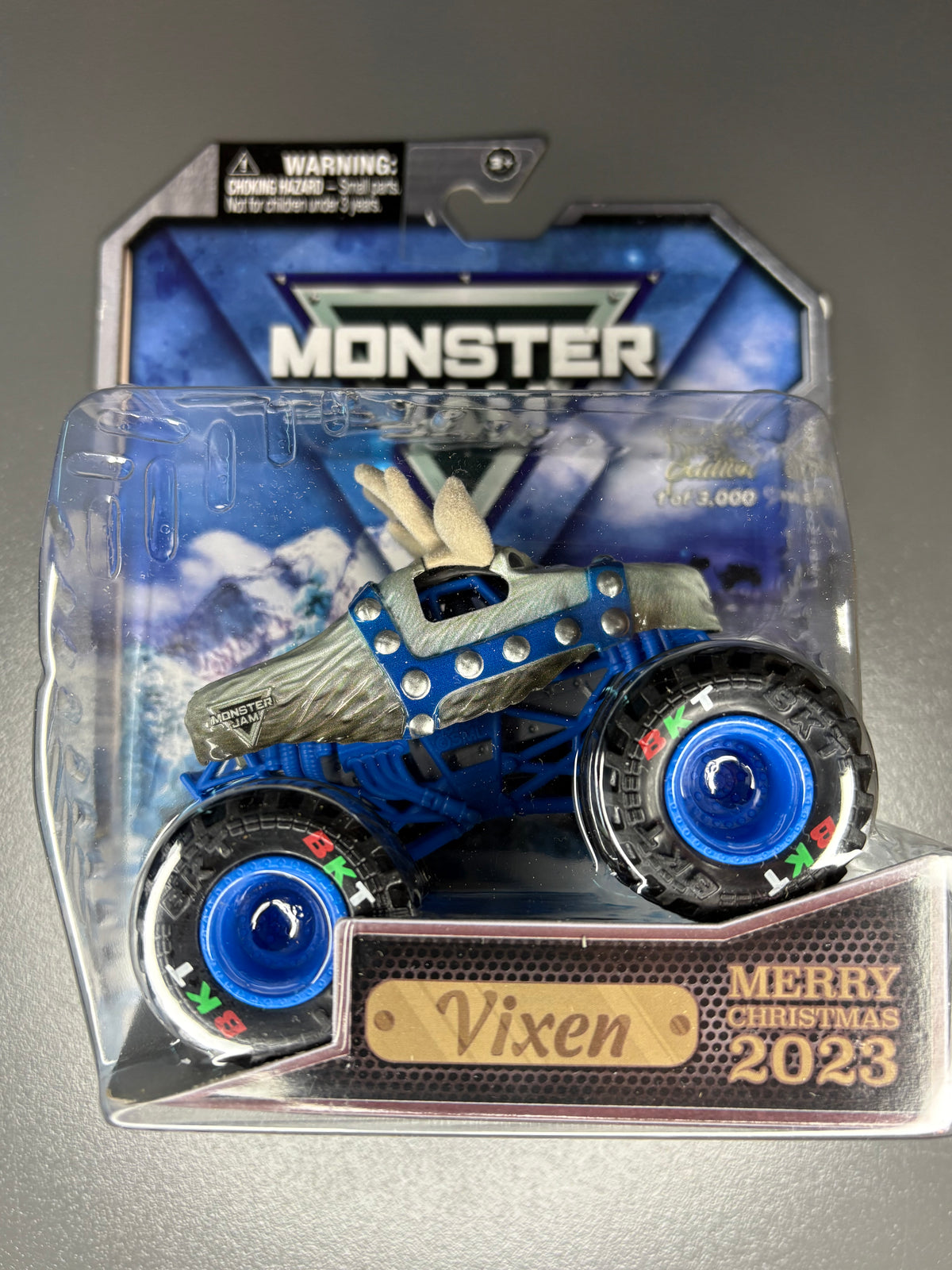MONSTER JAM 2023 VIXEN REINDEER LIMITED EDITION 1 OF 3000