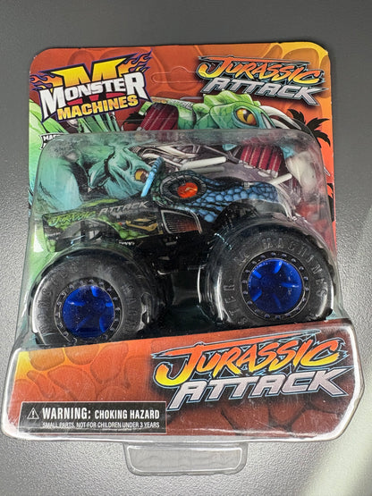 MONSTER MACHINES JURRASIC ATTACK - 1:64 SCALE