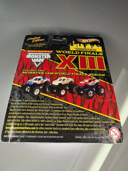 MONSTER JAM WORLD FINALS XIII - LIMITED EDITION 1 OF 2500 - 1:64 SCALE